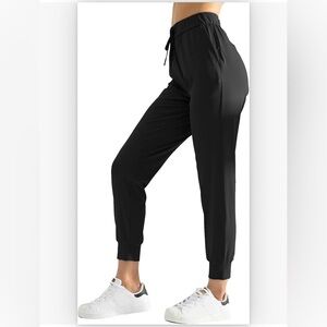 AJISAI Women's Joggers Pants with Pockets Drawstring Sweatpants